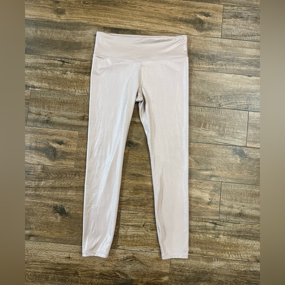 Athleta Elation Shimmer Leggings Medium - Picture 2 of 9